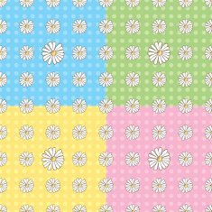Seamless Daisy Pattern
