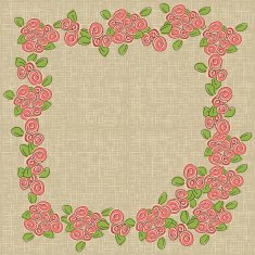 doodle floral frames N3