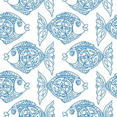 Fish Seamless Pattern N13
