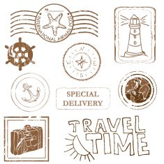 Sea Travel Stamps N2