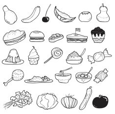 Food Doodle Vector N2