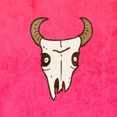 steer skull N2