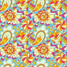Seamless abstract hand drawn pattern N20