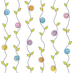 Seamless Floral Pattern N303