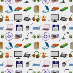 seamless computer pattern N5