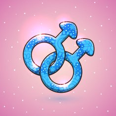 Male homosexual symbol