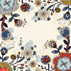Vector floral background N11