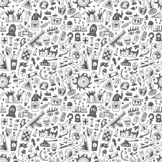 war - seamless vector background N2
