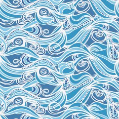 abstract blue and white pattern