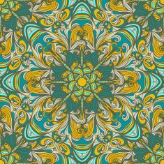 Vector seamless ethnic print pattern 10 EPS N3