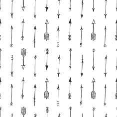 Vector arrow background retro pattern N4