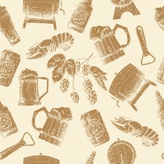 Sketch beer pattern N3