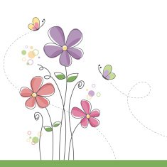 Spring Floral Background N6