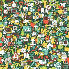 Web seamless pattern