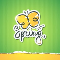 spring illustration vector eps 10 N4