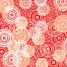 abstract red circle pattern background