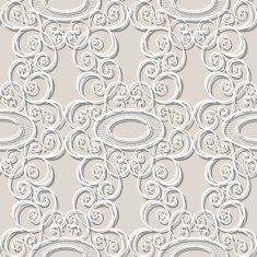 Seamless Ornate Pattern (Vector) N23