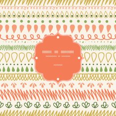 Abstract Stripes Frame Seamless Pattern Background