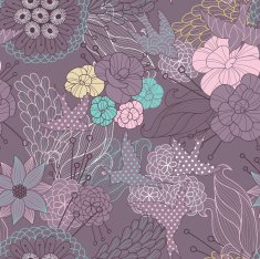 Seamless Floral Pattern N316