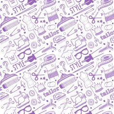 Seamless Style & Fashion Pattern