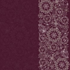 Vintage like floral card
