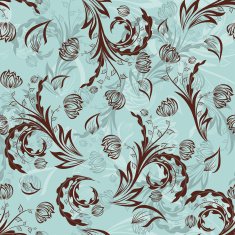 Seamless floral background N53