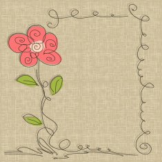 Glamorous doodle frames N8