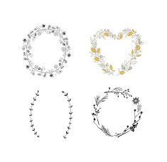 Doodle frames set N3