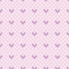 Seamless pattern with valentine hearts N11