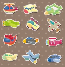 airplane stickers N5