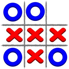 Vector Tic Tac Toe background Eps 10