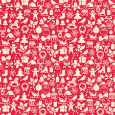 Christmas Seamless Retro backgrounds N3
