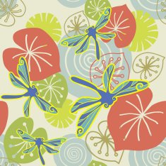 Floral background N136