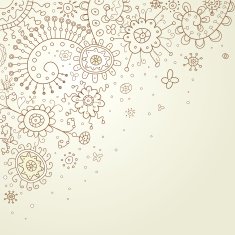 Hand-Drawn Abstract Doodles N4