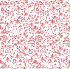 Christmas seamless pattern N81