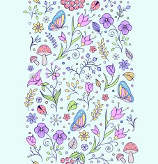 Floral background N138