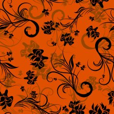 Seamless floral background N54