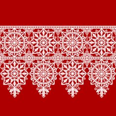 Ribbon Lace Seamless Pattern