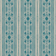 tribal beige and green pattern