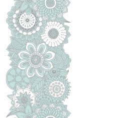 Hand Drawn floral background N11