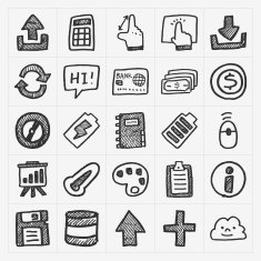 Doodle Web Icons N18