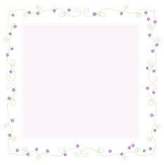 vector floral frame border N5