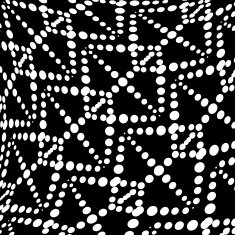 abstract black and white dot pattern background N2