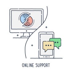 Online Support Concept