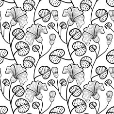 Seamless Floral Pattern N327