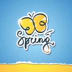 spring illustration vector eps 10 N5