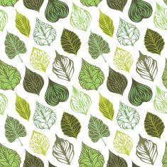 Seamless leaves pattern N2