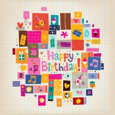 Happy Birthday card N134