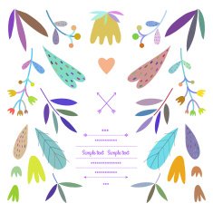 Floral decor N12