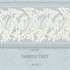 Template frame design for greeting card eps10